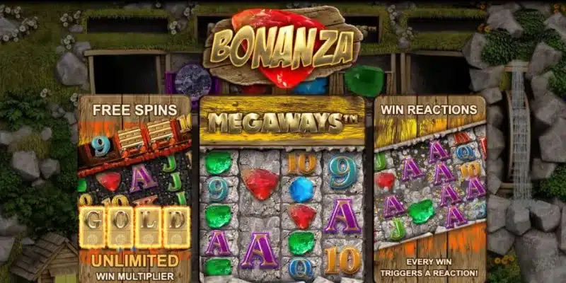 Game bonanza slot 188Bet - Đắm chìm trong thế giới slot đầy màu sắc Các tính năng độc đáo của game bonanza slot tại 188Bet