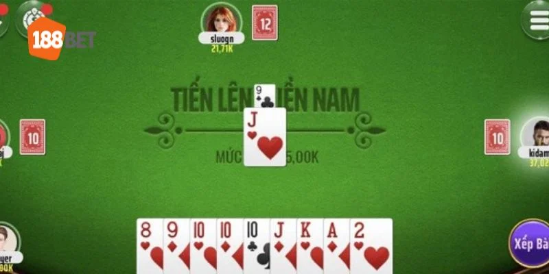 Đánh Bài Tiến Lên Miền Nam 188BET Chuẩn Quy Tắc Chơi Luật chơi tiến lên miền Nam đếm lá được đánh giá vô cùng đơn giản.